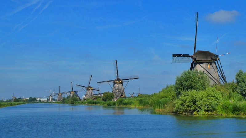 Holland - Blomstrende for�r